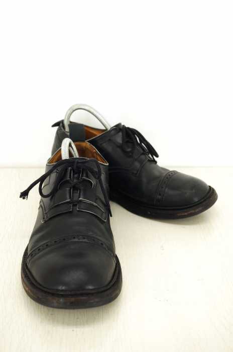 QUILP by Tricker's(クイルプ バイ トリッカーズ) 外羽根デザインストレートチップシューズ メンズ シューズ