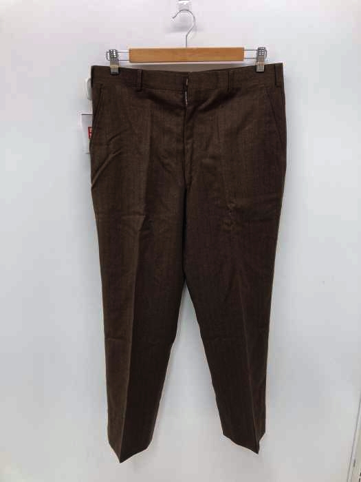 USED古着(ユーズドフルギ) ストライプスラックス TALONジッパー メンズ パンツ