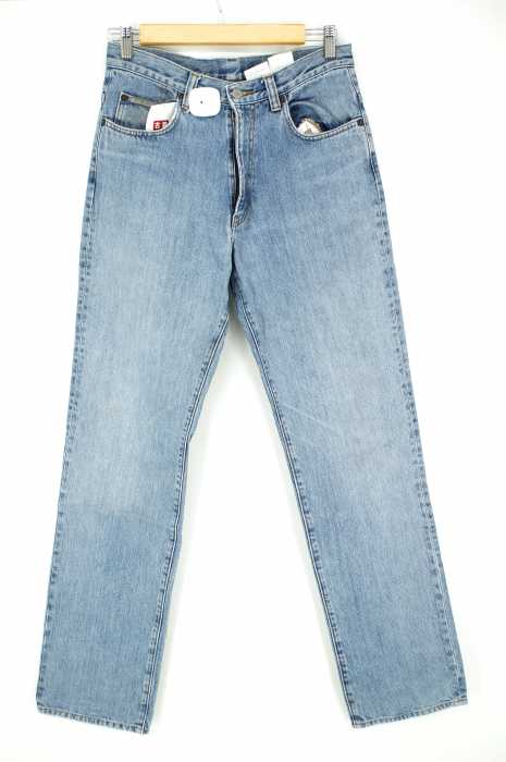 CALVIN KLEIN （カルバンクライン） 加工ストレートデニムパンツ メンズ パンツ
