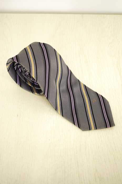 BURBERRY BLACK LABEL （バーバリーブラックレーベル） シルクレジメンタル柄ネクタイ メンズ ファッション雑貨
