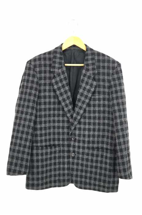 COMME des GARCONS HOMME (コムデギャルソンオム) 90s ウールチェックテーラードジャケゥット メンズ アウター