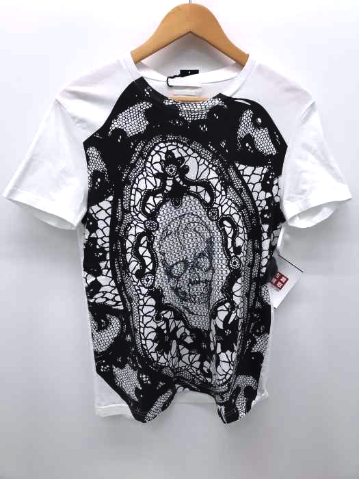 Alexander McQueen（アレキサンダーマックイーン） スカルモチーフ総柄Tシャツ メンズ トップス