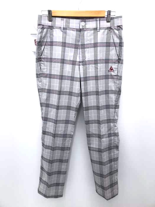 le coq sportif（ルコック スポルティフ） チェックスラックス ゴルフウェア メンズ パンツ