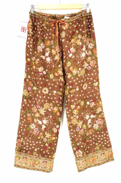 styled by SOIL ....free (スタイルドバイソイルフリー) 花柄ワイドパンツ レディース パンツ