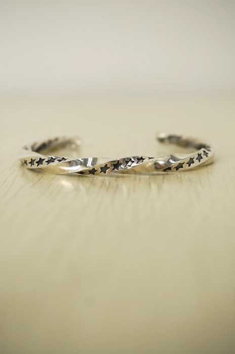 Sunshine Reeves　×　BEAMS () 【別注】SV925　シルバー ツイストバングル メンズ アクセサリー