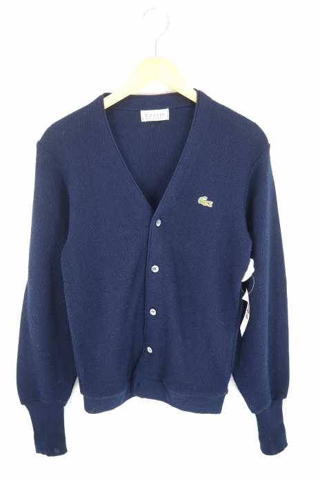 IZOD LACOSTE（アイゾッドラコステ） ワニ刺繍ウールカーディガン メンズ トップス
