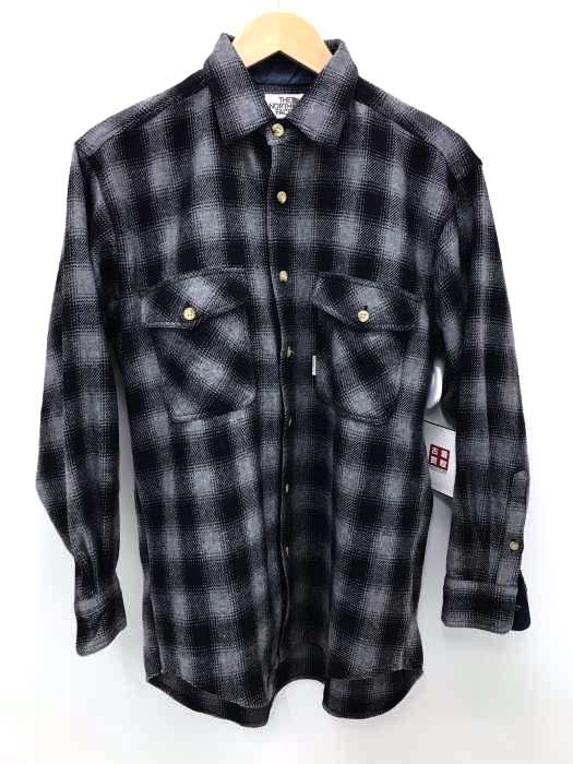 THE NORTH FACE(ザノースフェイス) 茶タグ復刻 ウールネルシャツ メンズ トップス
