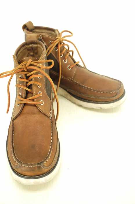 hobo （ホーボー） レザーモカシンブーツ メンズ シューズ