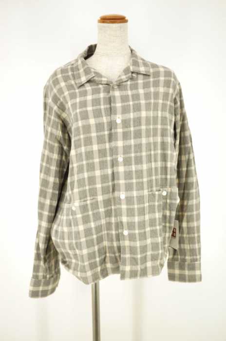 SON OF THE CHEESE （サノバチーズ） 17SS NIJIMA CHECK SHIRT　チェック柄 メンズ トップス