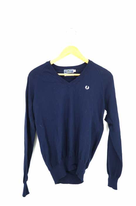 FRED PERRY （フレッドペリー） イタリア製 Vネック セーター レディース トップス