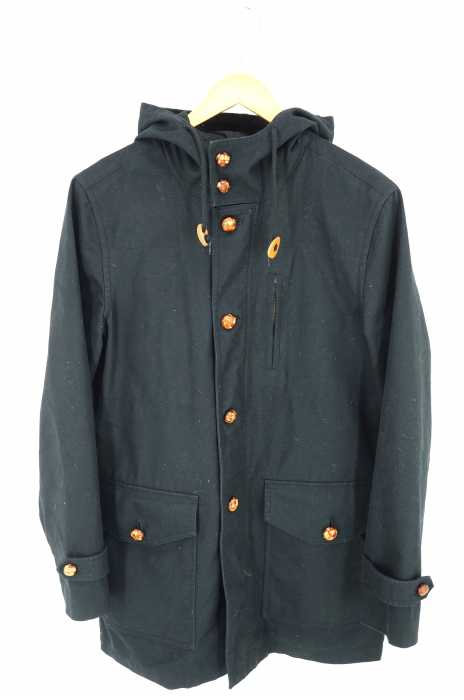Gap （ギャップ） 胡桃ボタン フーデッド ショートコート メンズ アウター