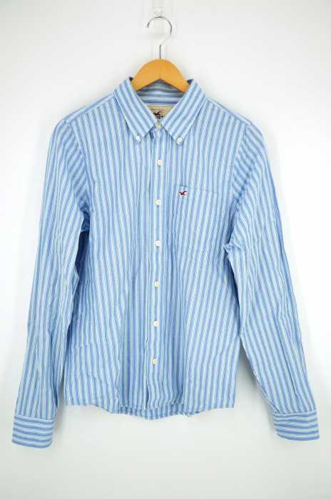 Hollister(ホリスター) ストライプボタンダウンシャツ メンズ トップス