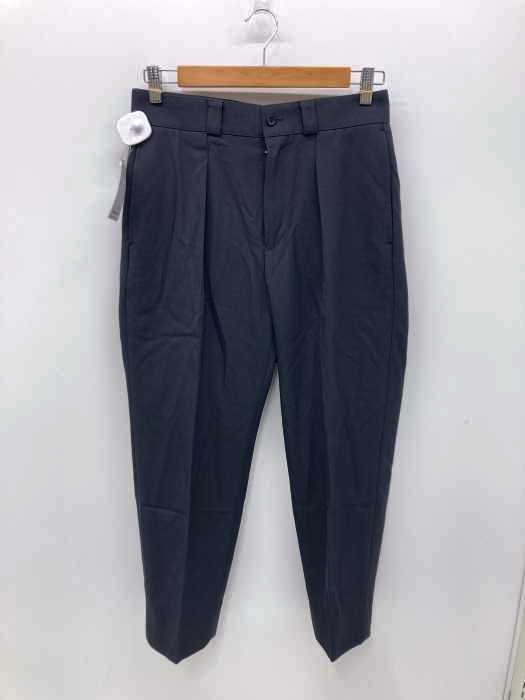 UNITED ARROWS（ユナイテッドアローズ） ポリエステル/ウール カルゼ 1インプリーツ パンツ メンズ パンツ