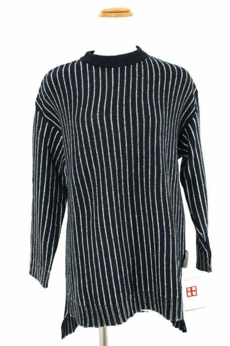 COLLAGE GALLARDAGALANTE （コラージュ ガリャルダガランテ） 14AW ストライプオーバーニット　セーター レディース トップス