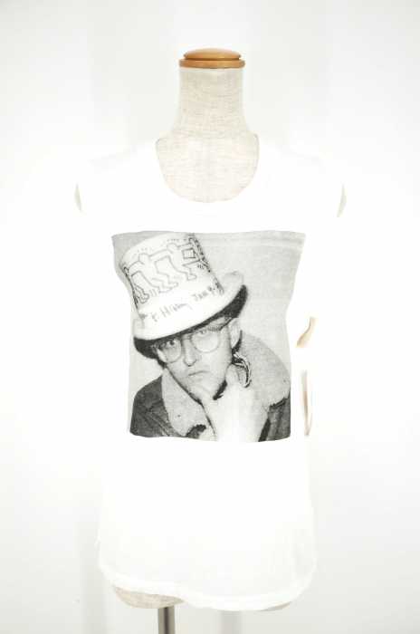 Keith Haring × BEAUTY & YOUTH UNITED ARROWS (キースヘリング × ビューティアンドユース ユナイテッドアローズ) フォトプリントノースリーブカットソー レディース トップス