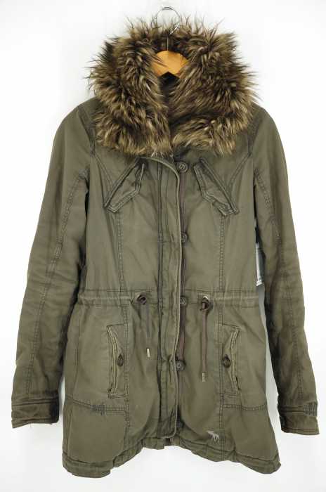 Abercrombie & Fitch（アバクロンビーアンドフィッチ） 裏地ファーモッズコート レディース アウター