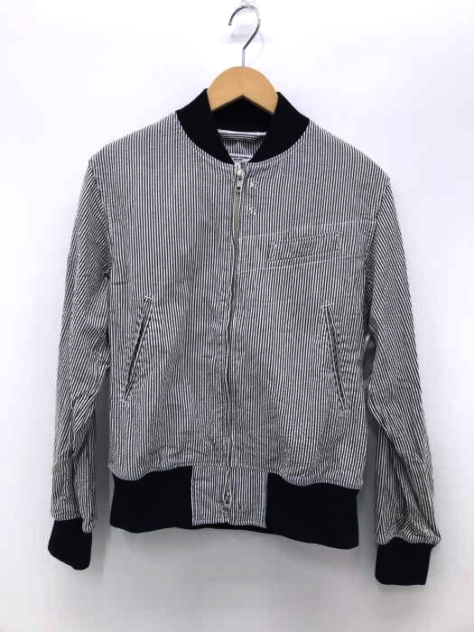 Engineered Garments(エンジニアードガーメンツ) Aviator Jacket-Seersucker St.-Navy メンズ アウター