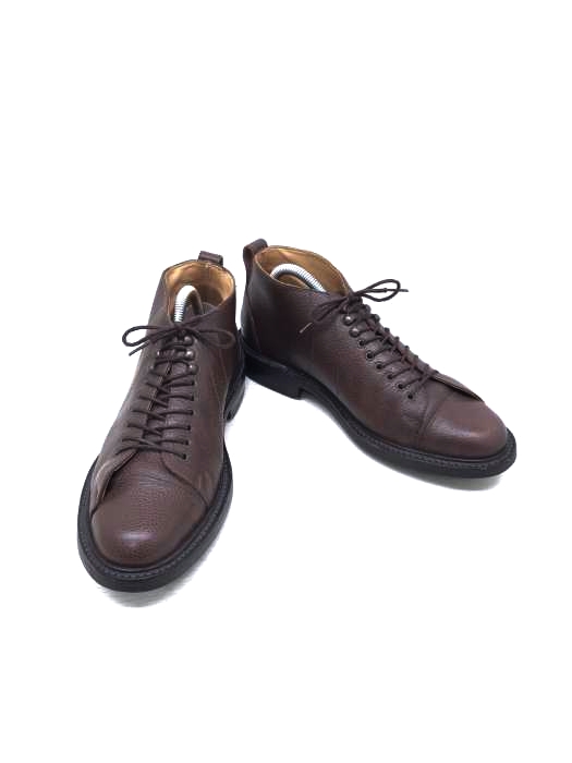 GRENSON(グレンソン) イングランド製 ストレートチップデザイン レザーブーツ メンズ シューズ