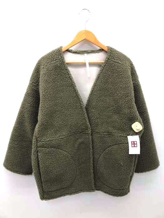 MURUA（ムルーア） ボアフリースライトコート レディース アウター