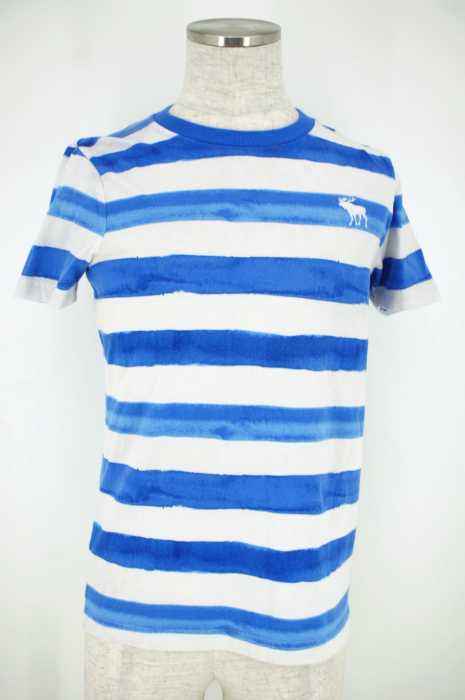Abercrombie & Fitch （アバクロンビーアンドフィッチ） ボーダー柄Tシャツ メンズ トップス