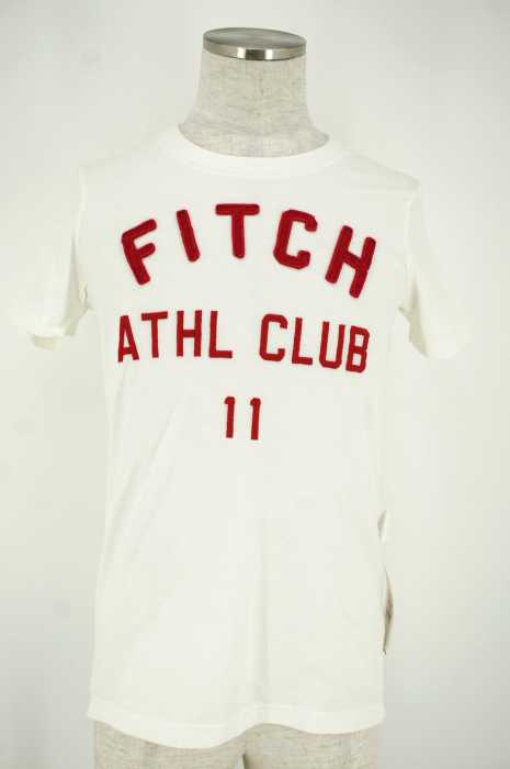 Abercrombie & Fitch （アバクロンビーアンドフィッチ） ワッペン刺繍Tシャツ メンズ トップス
