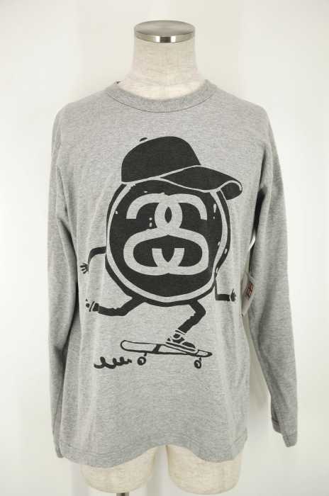 STUSSY （ステューシー） ロゴプリントロングスリーブTシャツ メンズ トップス