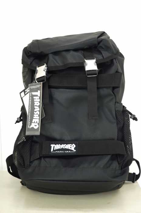 THRASHER(スラッシャー) FLAP BACKPACK 多機能リュック メンズ バッグ