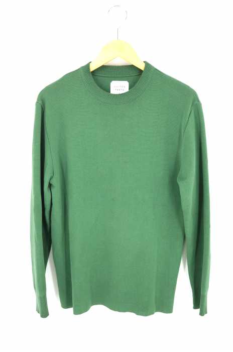 UNITED TOKYO （ユナイテッドトウキョウ） 18G T/Cウォッシャブルクルーネックニット メンズ トップス