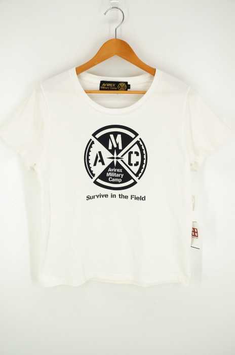 AVIREX（アヴィレックス） クルーネックティーシャツ AMC CREW NECK T-SHIRT Avirex Military Camp メンズ トップス