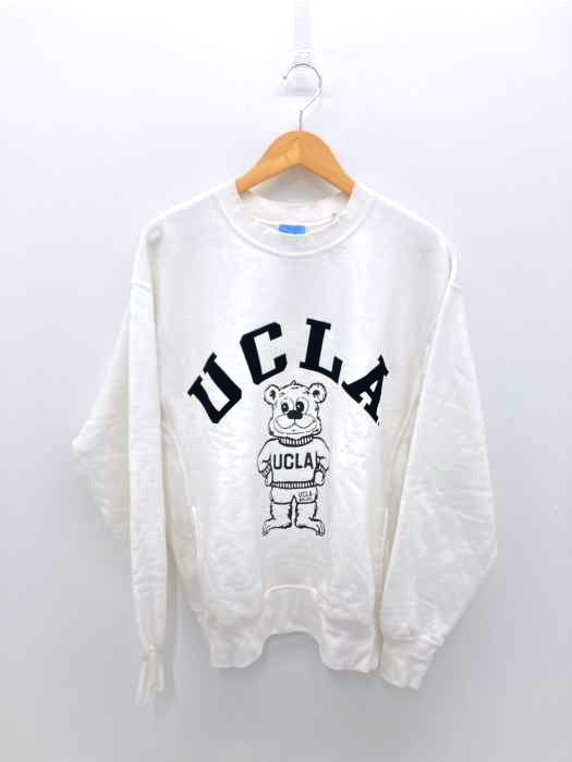 UCLA(ユーシーエルエー) ロゴベアープリント カレッジスウェット メンズ トップス