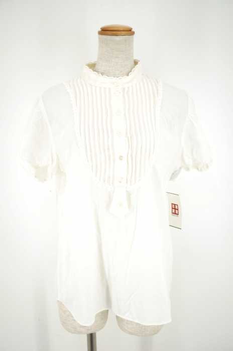 TSUMORI CHISATO （ツモリチサト） 異素材切替レース ブラウス レディース トップス