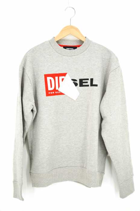 DIESEL (ディーゼル) S-SAMY プリントスウェット メンズ トップス