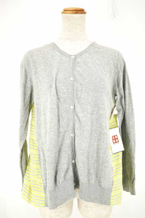 BEAUTY & YOUTH UNITED ARROWS （ビューティーアンドユースユナイテッドアローズ） マルチストライプ切替カーディガン レディース トップス