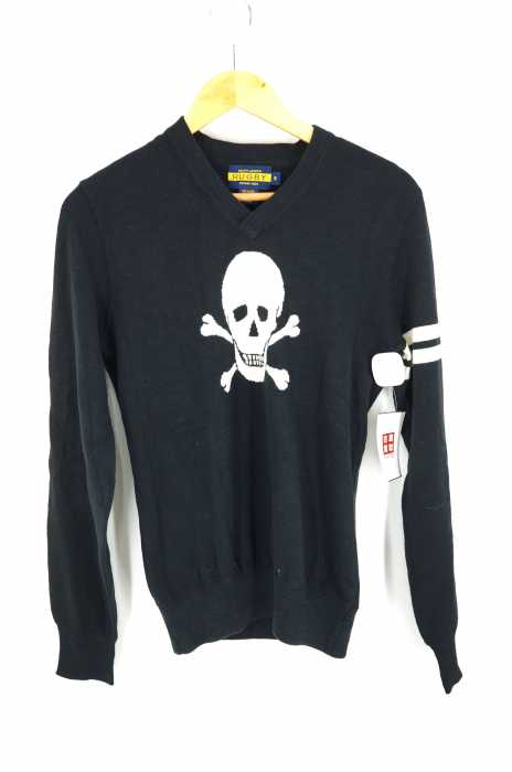 Rugby Ralph Lauren(ラグビーラルフローレン) スカルVネックニットセーター メンズ トップス