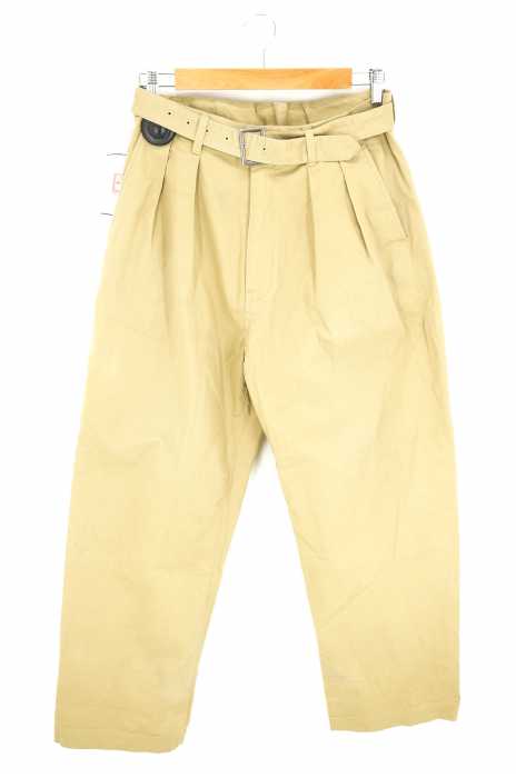 Name. （ネーム） 16SS STRECH CHINO WIDE TROUSERS メンズ パンツ