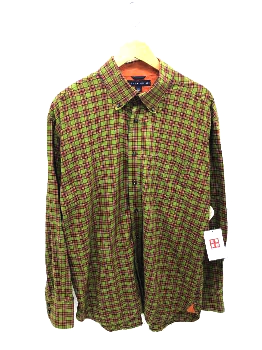 TOMMY HILFIGER（トミーヒルフィガー） チェックボタンダウンシャツ オーバーサイズ メンズ トップス