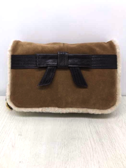 UGG(アグ) リボンデザインムートンクラッチバッグ レディース バッグ