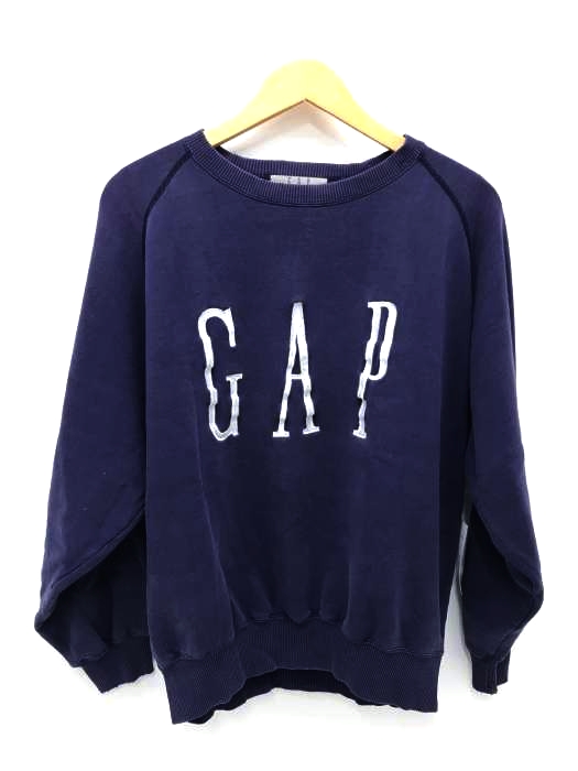 Gap(ギャップ) 80~90S ロゴ刺繍クルーネックスウェット メンズ トップス