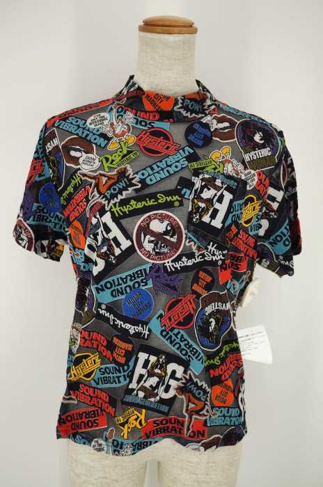 HYSTERIC GLAMOUR （ヒステリックグラマー） STICKER PARADISE総柄 プルオーバー レディース トップス