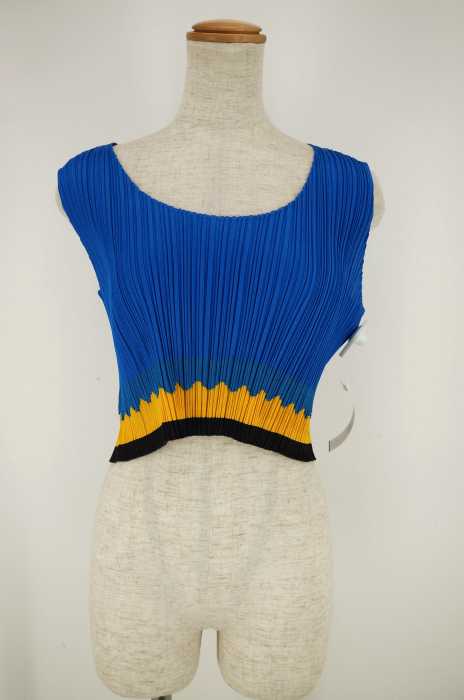 PLEATS PLEASE ISSEY MIYAKE (プリーツプリーズイッセイミヤケ) タンクトップ プリーツ トップス レディース トップス