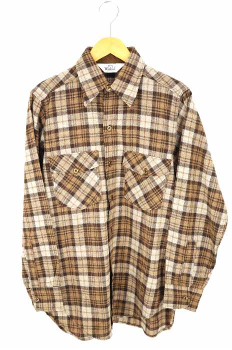 WOOLRICH（ウールリッチ） ウール ロング丈シャツ メンズ トップス