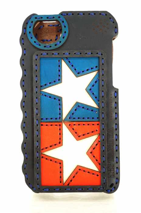 Ojaga design × TAMIYA（オジャガデザインタミヤ） レザースマホケース メンズ ファッション雑貨