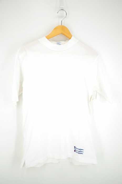 nano universe × Champion (ナノユニバース チャンピオン) モックネックTシャツ メンズ トップス