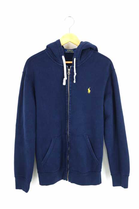 Polo by RALPH LAUREN （ポロバイラルフローレン） ワンポイント刺繍ジップアップパーカー メンズ トップス