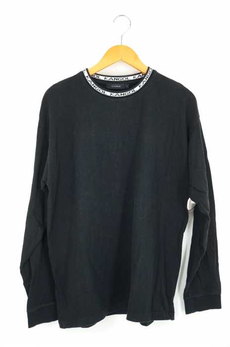 RAGEBLUE × KANGOL（レイジブルー カンゴール） 襟リブロゴ長袖Tシャツ メンズ トップス