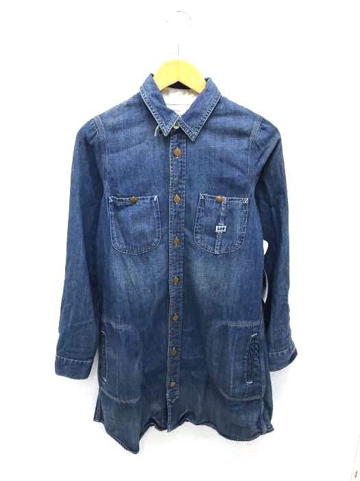 Lee リー デニムシャツワンピース レディース ワンピース ブランド古着買取販売バズストア