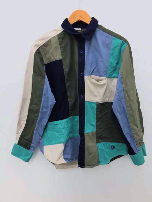 ALDIES（アールディーズ） パッチワークシャツ メンズ トップス