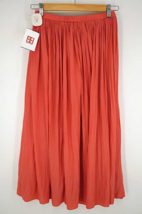 GALLARDAGALANTE （ガリャルダガランテ） サテンギャザースカート  