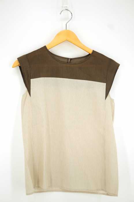 UNITED ARROWS green label relaxing （ユナイテッドアローズグリーンレーベルリラクシング） ストライプキリカエ シャツ レディース トップス