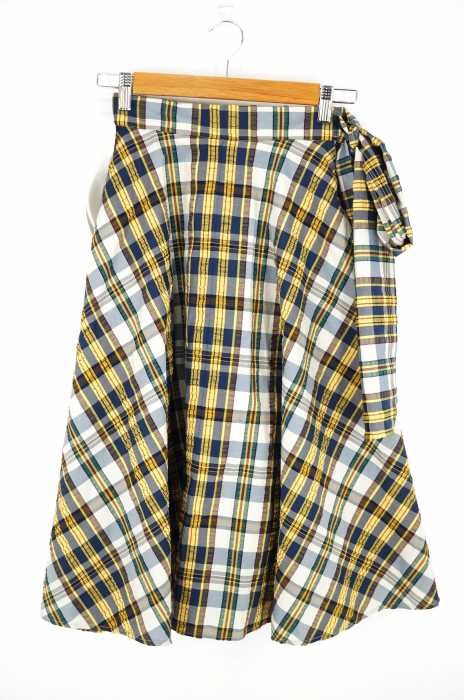 UNIQLO × J.W.ANDERSON （ユニクロ ジェイダブリューアンダーソン） チェック フレア スカート レディース スカート